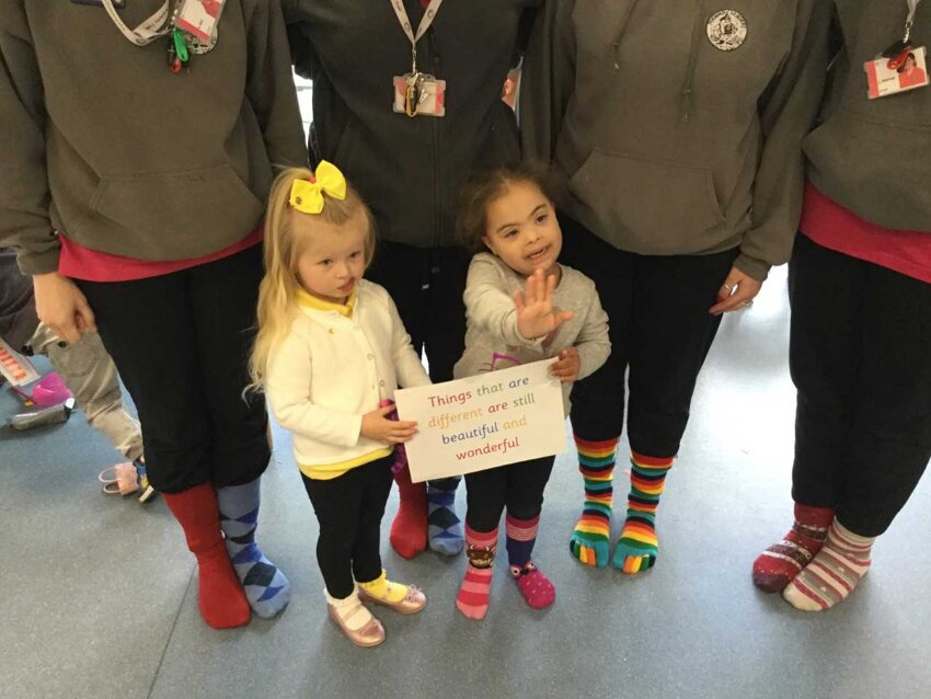 Image of Pugwash Nursery raise awarenss for Word Down Syndrome Day